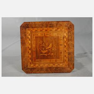 Beistelltisch mit Intarsien