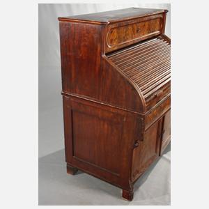 Rollbüro mit Stehpultfunktion Louis Philippe