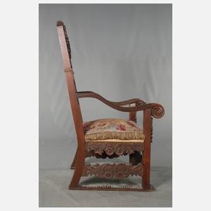 Paar Armlehnsessel Neobarock