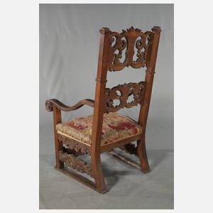 Paar Armlehnsessel Neobarock