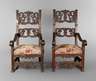 Paar Armlehnsessel Neobarock