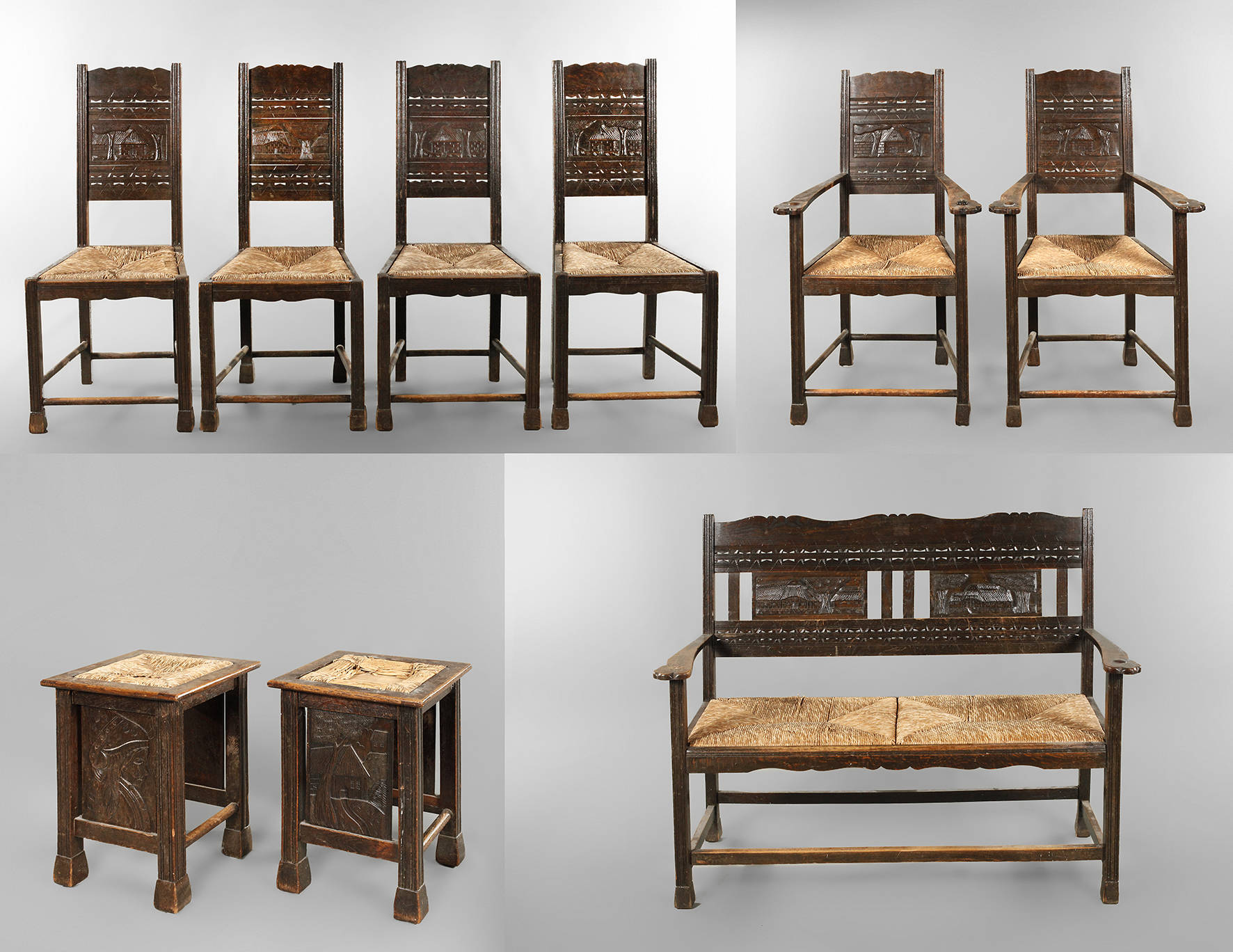 Große Sitzgruppe Worpswede