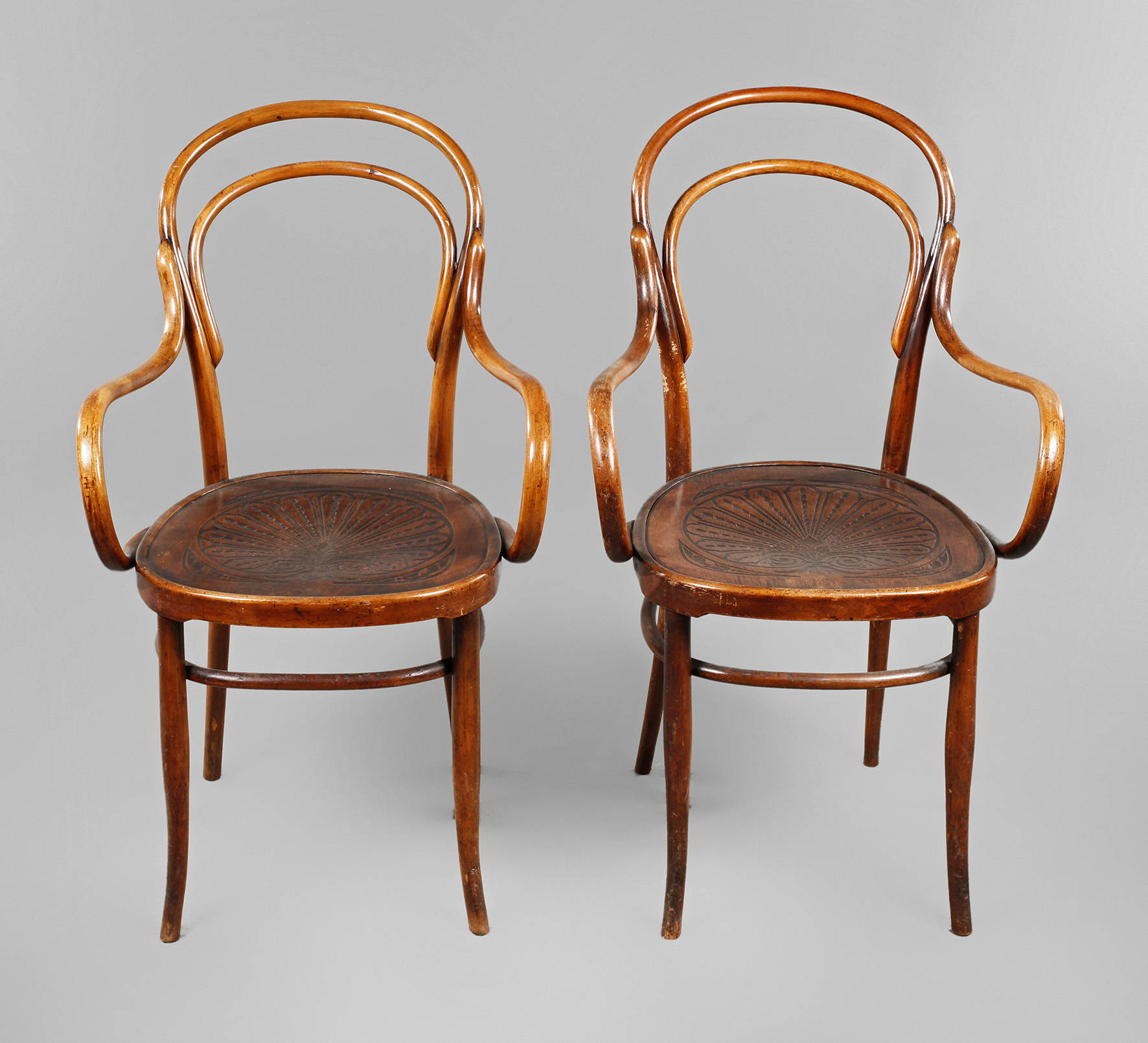 Paar Armlehnstühle Kohn