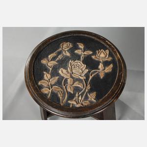 Vier Kleinmöbel Jugendstil