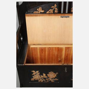 Vier Kleinmöbel Jugendstil