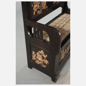 Vier Kleinmöbel Jugendstil