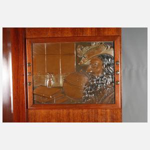 Büchervitrine Jugendstil Teplitz