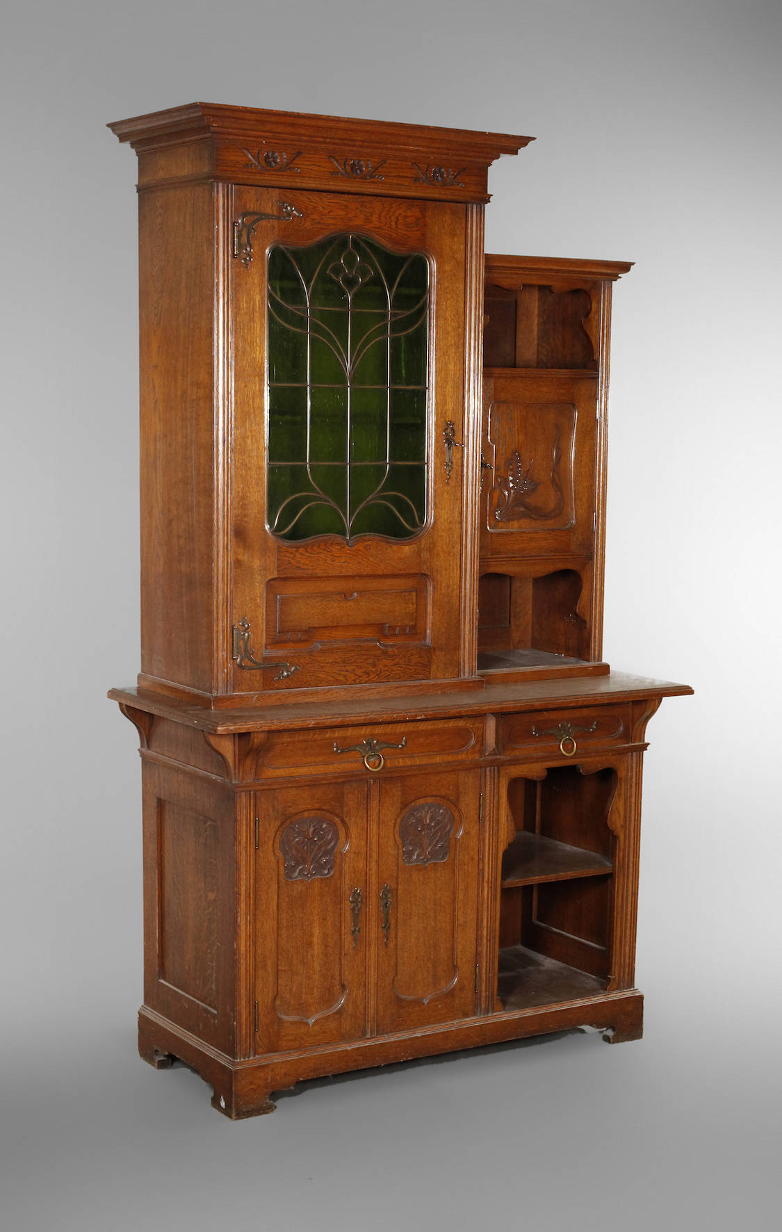 Aufsatzschrank Jugendstil