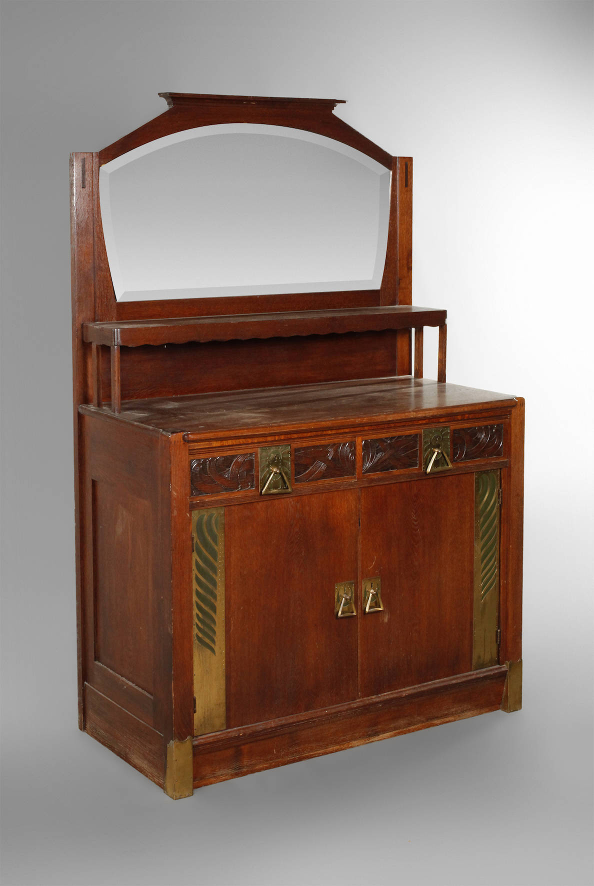 Kommode mit Spiegelaufsatz