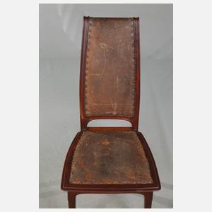 Zwei Stühle École de Nancy