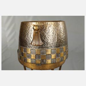 Pflanzkübel mit Säule