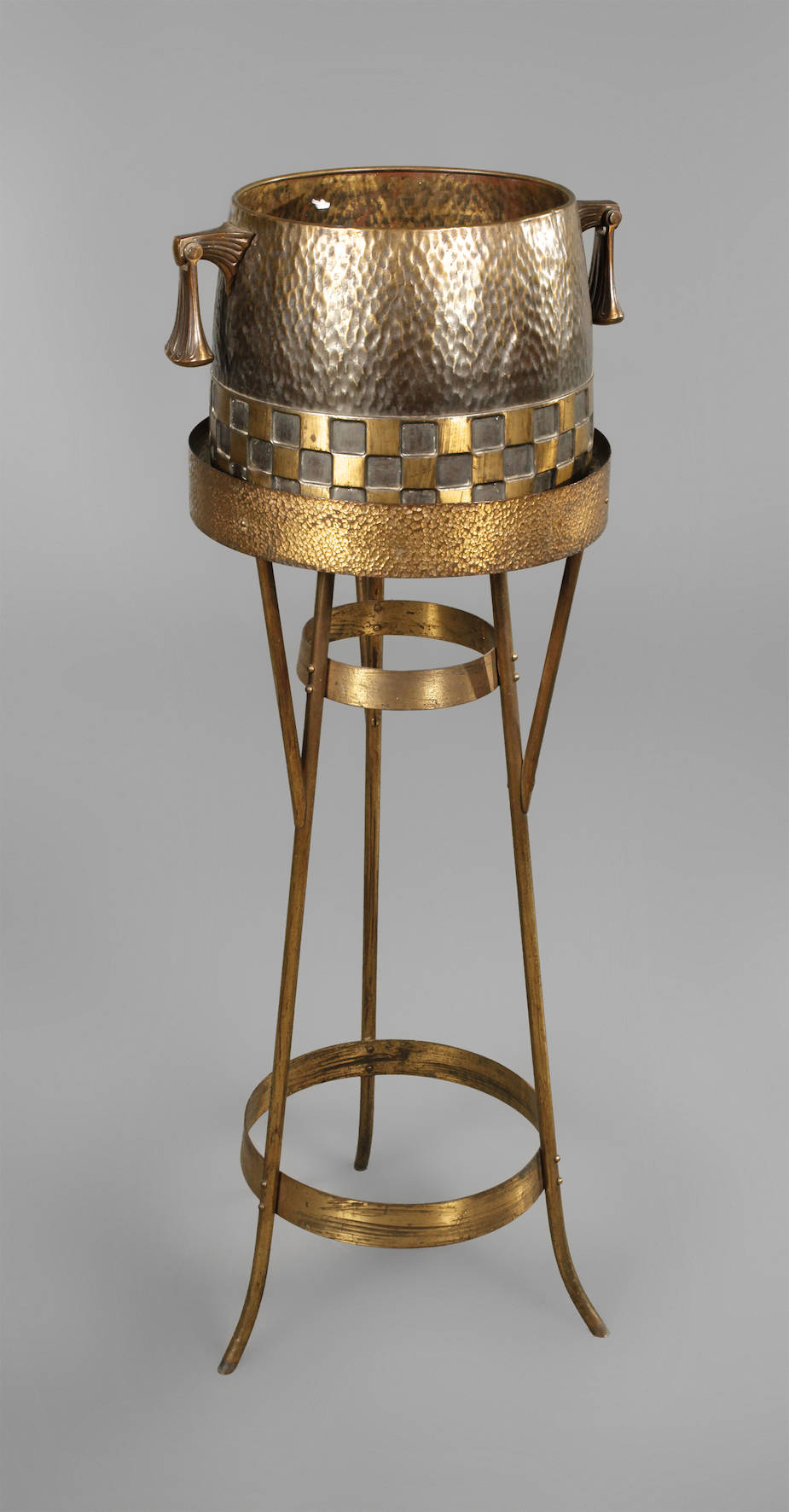 Pflanzkübel mit Säule