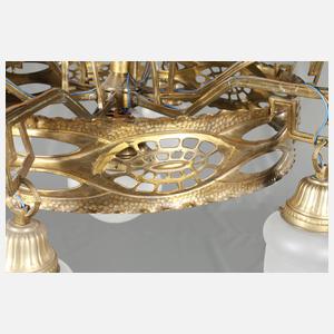 Große Deckenlampe Jugendstil