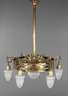 Große Deckenlampe Jugendstil