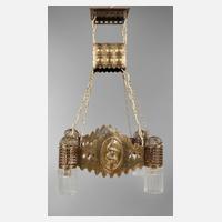 Große Deckenlampe Jugendstil111