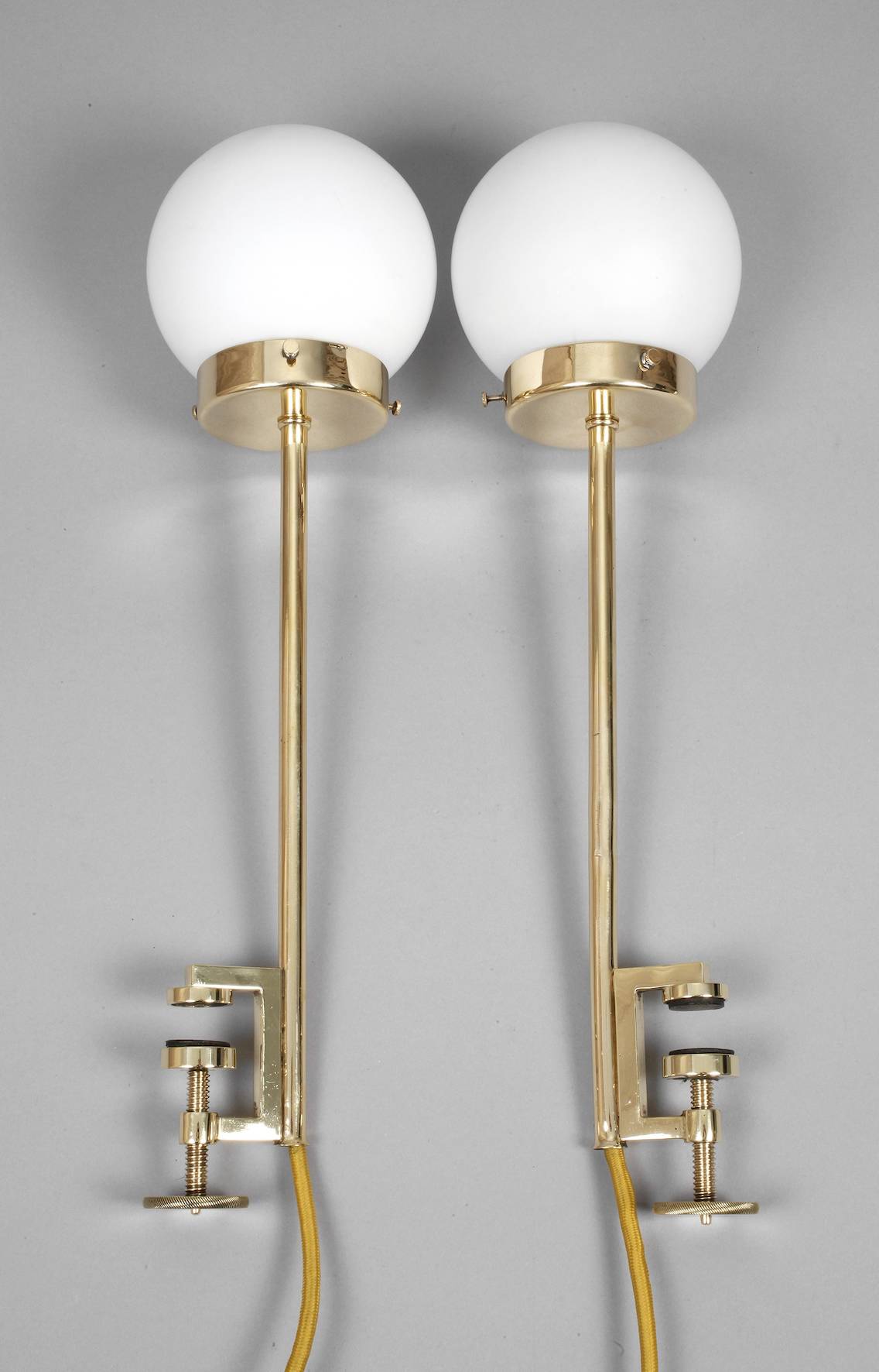 Paar Schreibtischleuchten