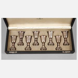 Georg Jensen acht Likörbecher