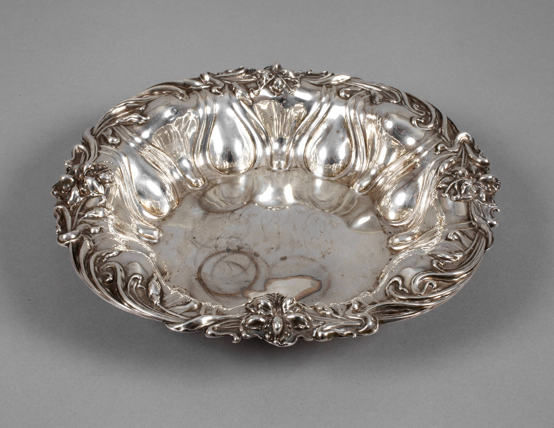 Silber Jugendstilschale USA