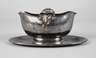 Silber Sauciere Art déco