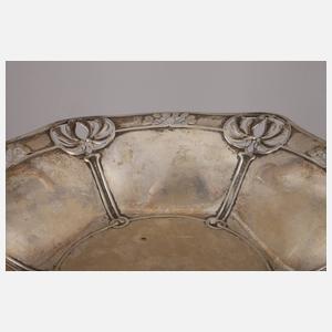 Silberschale Jugendstil