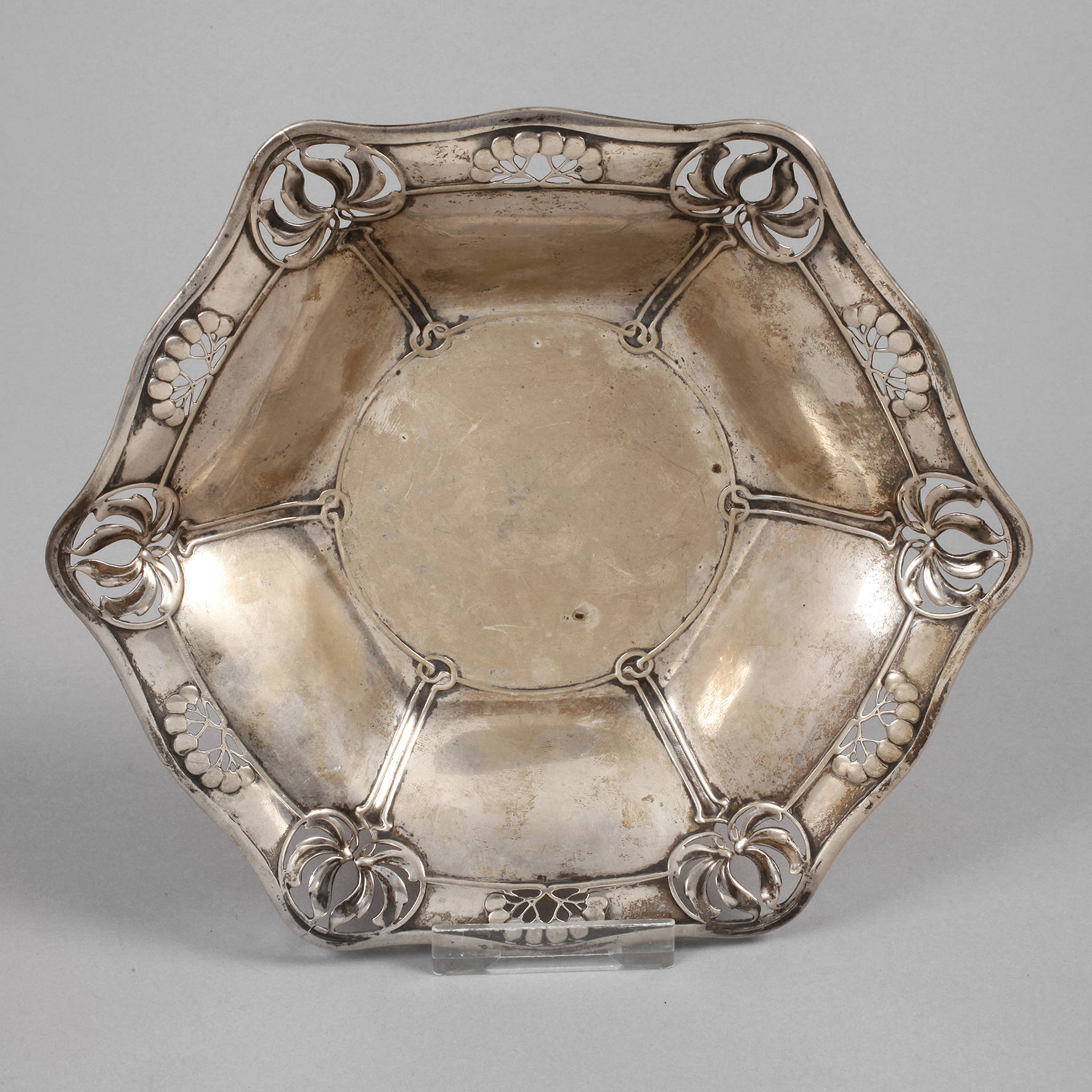 Silberschale Jugendstil