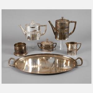 WMF Kaffee-/Teeset Jugendstil
