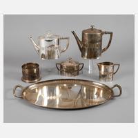 WMF Kaffee-/Teeset Jugendstil111