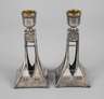 WMF Paar Kerzenleuchter Jugendstil