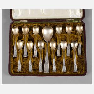WMF Eislöffelset Jugendstil