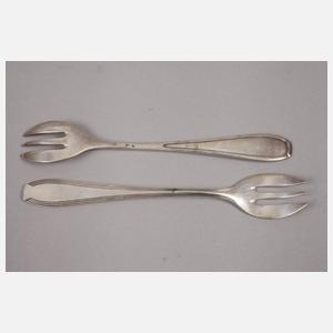 WMF zwölf Austerngabeln