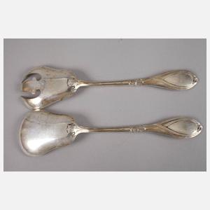 Salatbesteck Silber