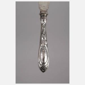 Silber Fischvorlegebesteck Jugendstil