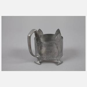 Zwei seltene Teeglashalter Albin Müller