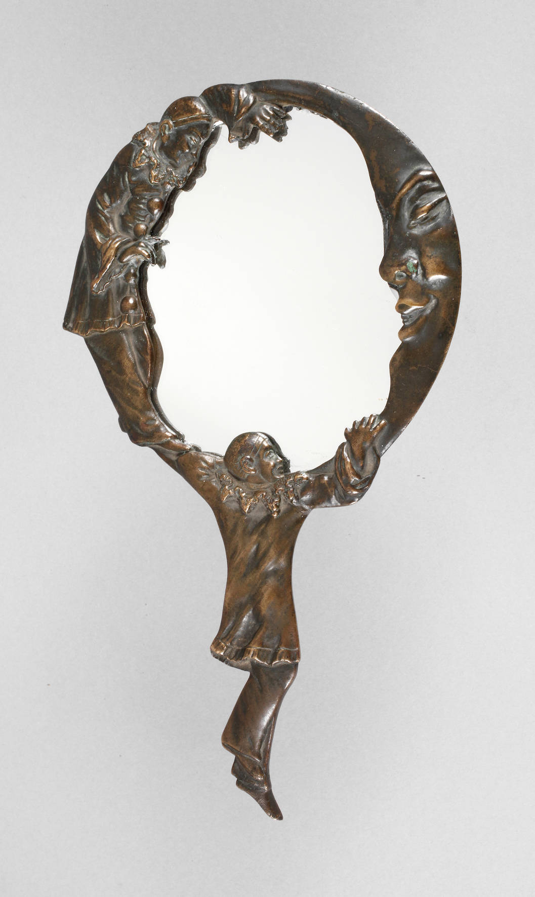 Figürlicher Handspiegel