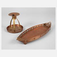 Zwei Teile Kupfer Jugendstil111