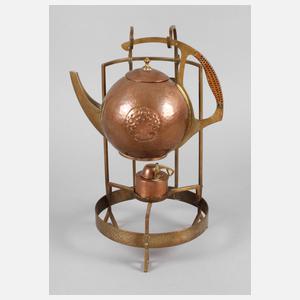 Teekessel mit Rechaud