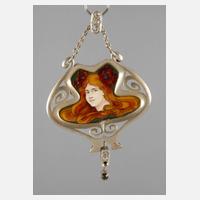 Anhänger mit Emaillemalerei111