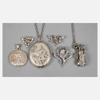 Konvolut Silberschmuck111