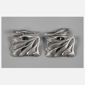 Paar Manschettenknöpfe