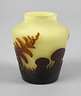 André Delatte kleine Vase Pilzdekor