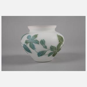 Beckmann & Weis Ätzglasvase