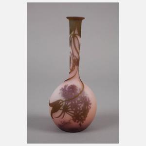 Émile Gallé Ätzglasvase