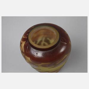 Émile Gallé Ätzglasvase