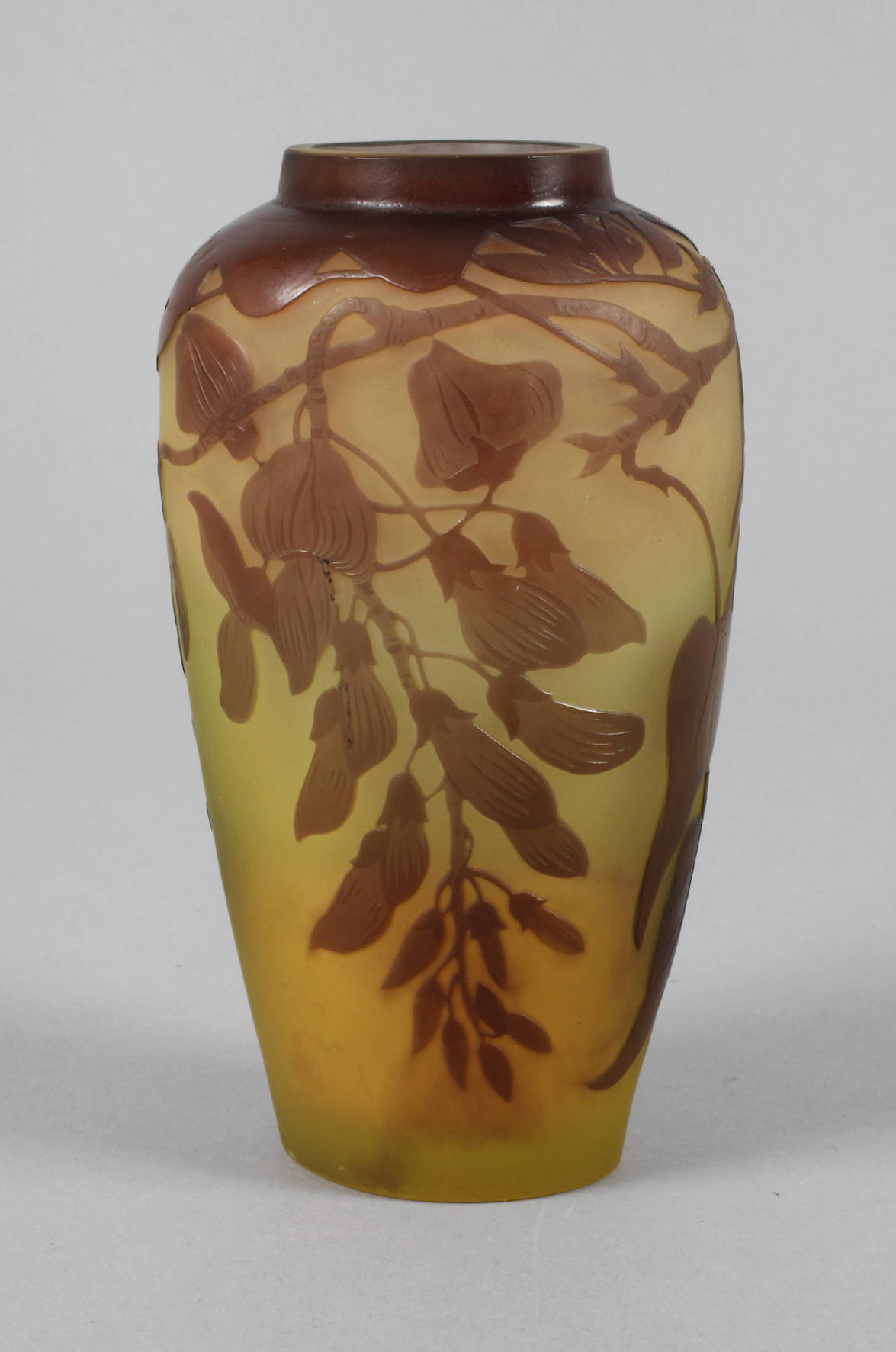 Émile Gallé Ätzglasvase