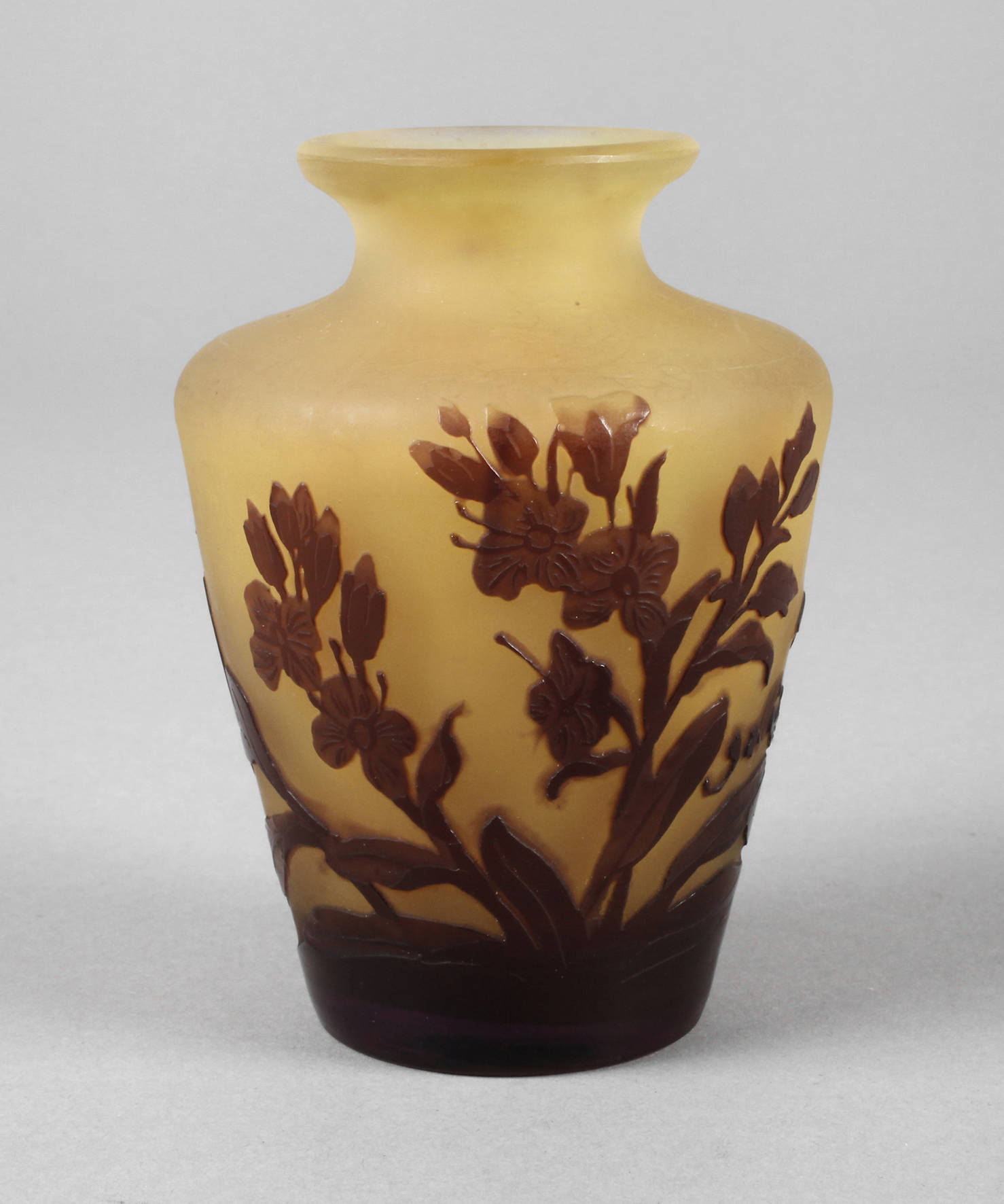 Émile Gallé kleine Jugendstilvase