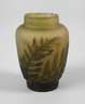 Émile Gallé kleine Vase Farndekor