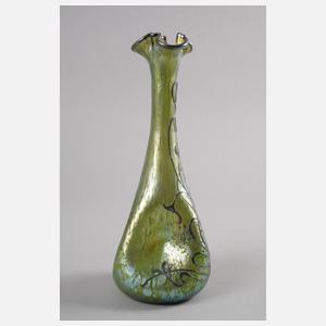 Loetz Wwe. Vase Silberoverlay