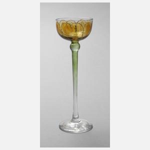 Fritz Heckert Likörglas Jugendstil