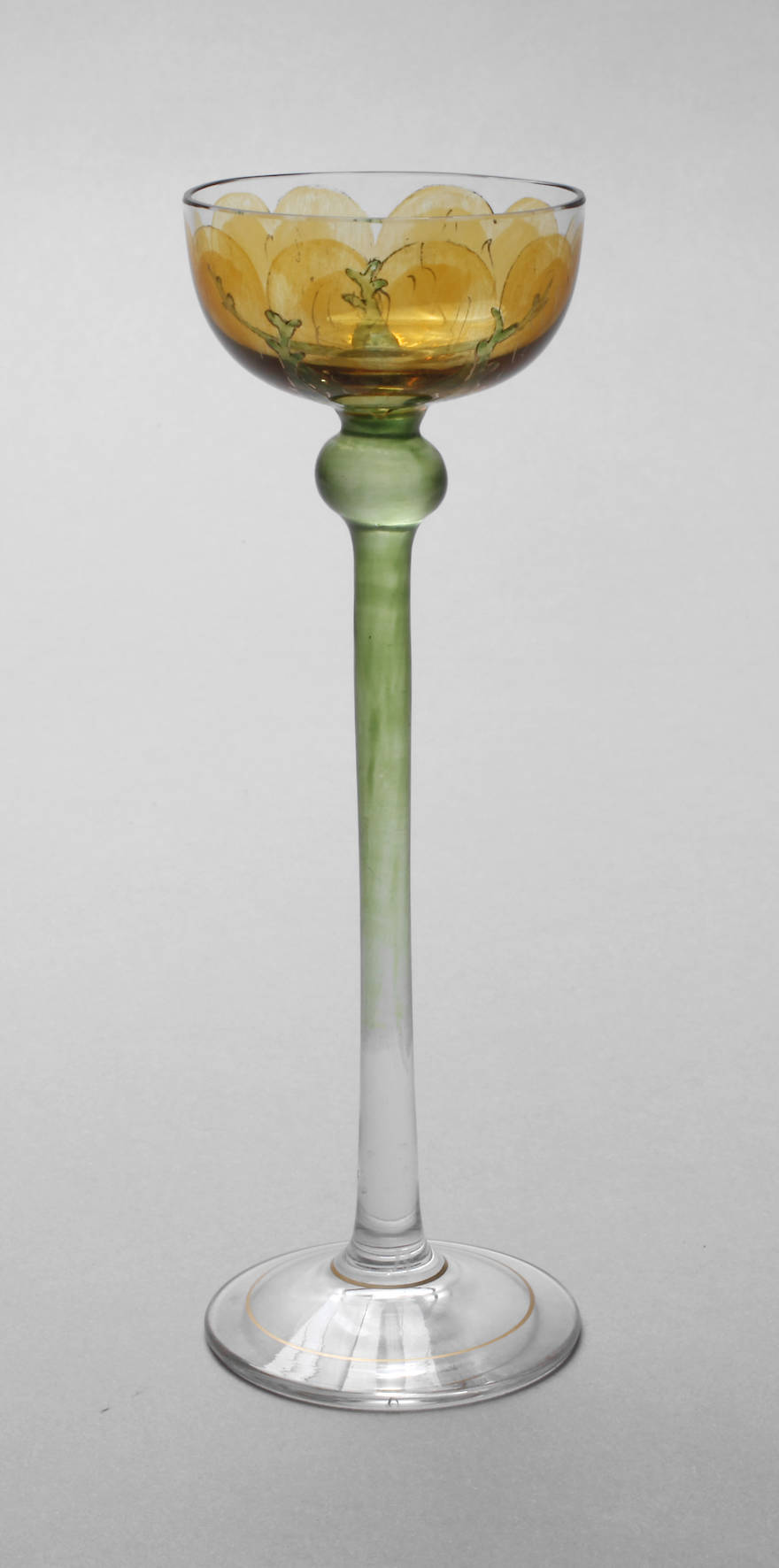 Fritz Heckert Likörglas Jugendstil