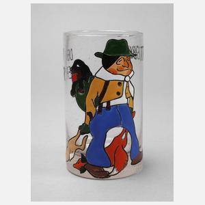 Ludwig Hohlwein Becherglas